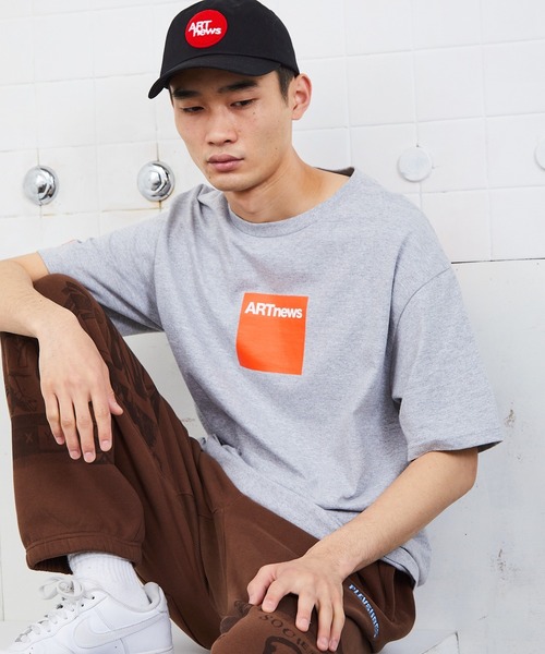 「PLEASURES」 半袖Tシャツ X-LARGE ヘザーグレー メンズ_画像7