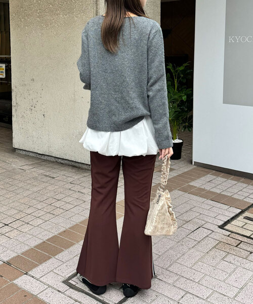 「CIAOPANIC」 ジャージパンツ MEDIUM ネイビー レディース_画像6