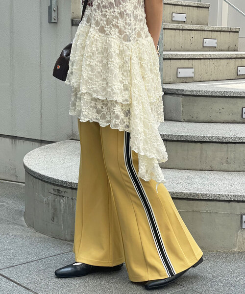 「CIAOPANIC」 ジャージパンツ MEDIUM ネイビー レディース_画像9