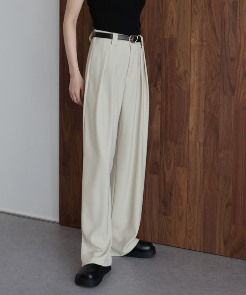 「J by blue」 パンツ MEDIUM ベージュ レディース_画像4