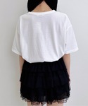 ヘンリーネック tシャツ 半袖 かすれロゴヘン...の詳細画像4