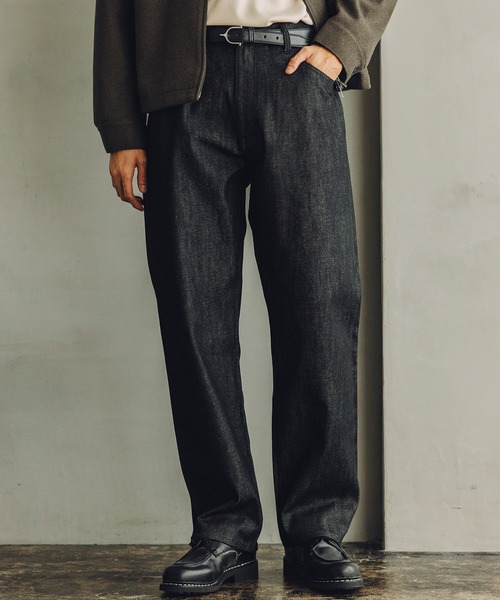良品✨NEIGHBORHOOD デニム 17AW リジット セルビッチ XL Bleme ジーンズ セルビッチ リジッド スリムフィットデニム メンズ
