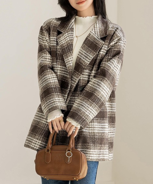 DAY CLOSET ピーコート pコート 「non-no1.2月合併号掲載/裏