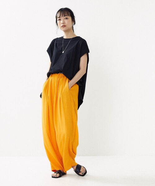 FREAK'S STORE×hood モリハルナ 別注 バイカラーパンツ FREAK'S STORE×hood モリハルナ 別注バイカラーパンツ