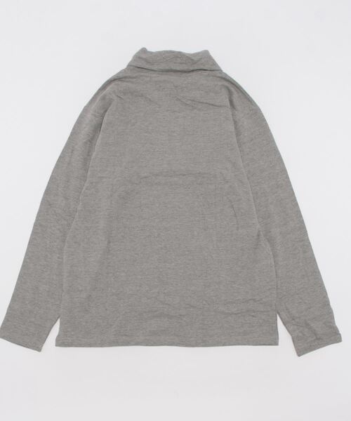 STYLEBLOCK tシャツ 裏起毛タートルネックロングTシャツ メンズ