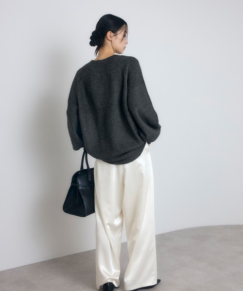 ニット セーター ラグランスリーブニット レディース | Bonjour Sagan | 07