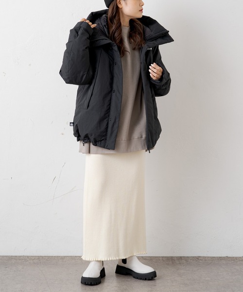 FIRST DOWN ダウンジャケット　Sサイズ　黒　レディース FIRST DOWN 「FIRST DOWN」 ダウンジャケット S ブラック