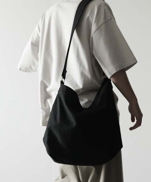 ショルダーバッグ 「RUUBON」canvas big shoulder bag / キャンバス ビッグ ショルダーバッグ メンズ レディース | RUUBON | 06