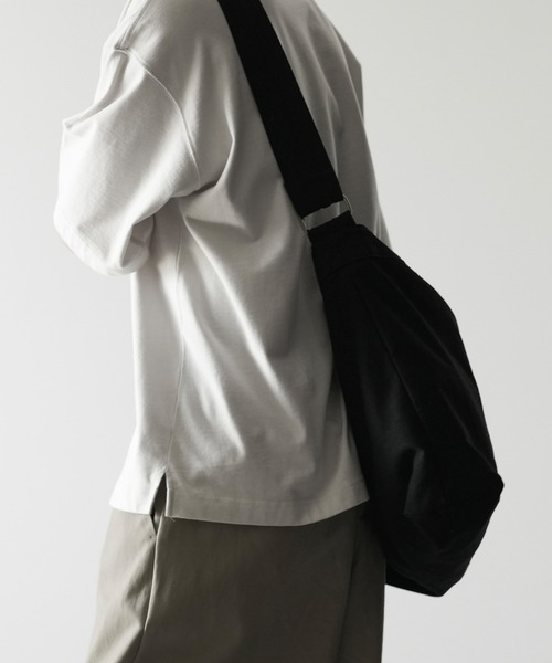 ショルダーバッグ 「RUUBON」canvas big shoulder bag / キャンバス ビッグ ショルダーバッグ メンズ レディース | RUUBON | 09
