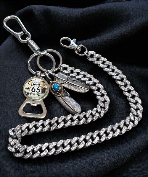 1004ST ウォレットチェーン 「1004ST」アメカジ シルバー ウォレット