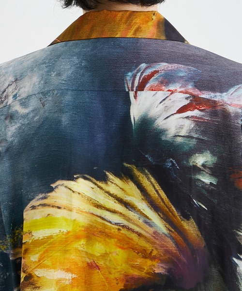 TAG（PORTER） シャツ ブラウス 【TAAKK/ターク】OIL PAINTING SHIRTS