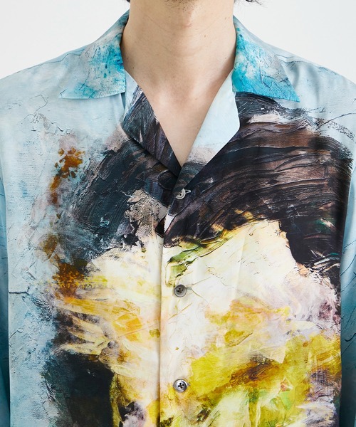 TAG（PORTER） シャツ ブラウス 【TAAKK/ターク】OIL PAINTING SHIRTS