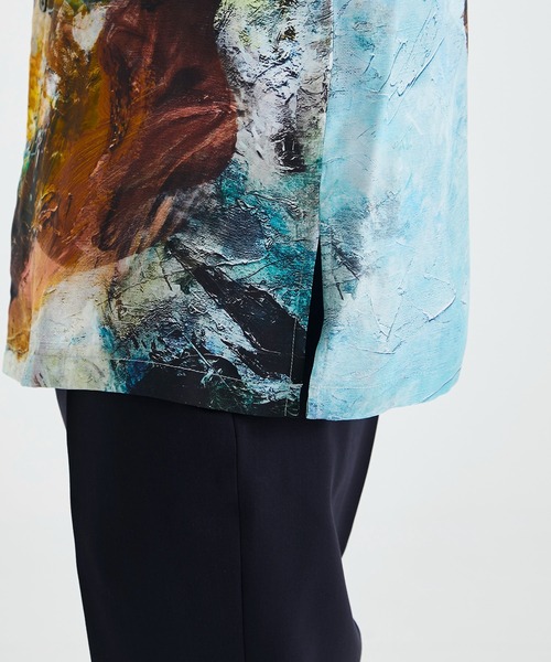 TAG（PORTER） シャツ ブラウス 【TAAKK/ターク】OIL PAINTING SHIRTS