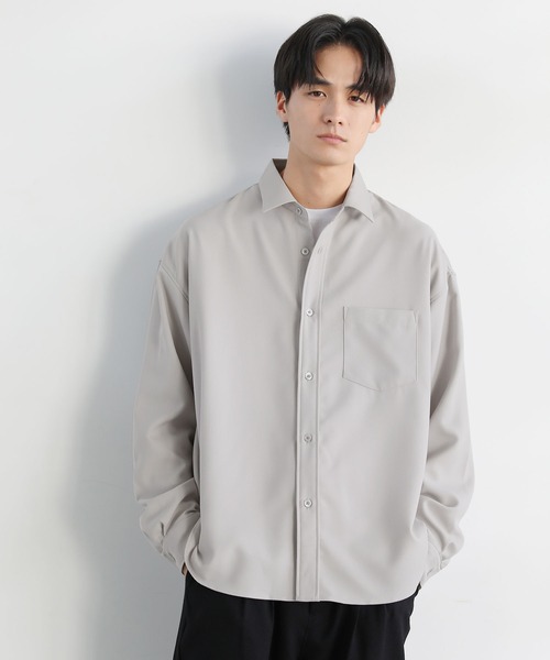 スプートニクス（SPUTNICKS）/日本製LANATEC(R)ウォッシャブルレギュラーカラーシャツ SPU（スプ） シャツ 日本製LANATEC(R)ウォッシャブルレギュラーカラー