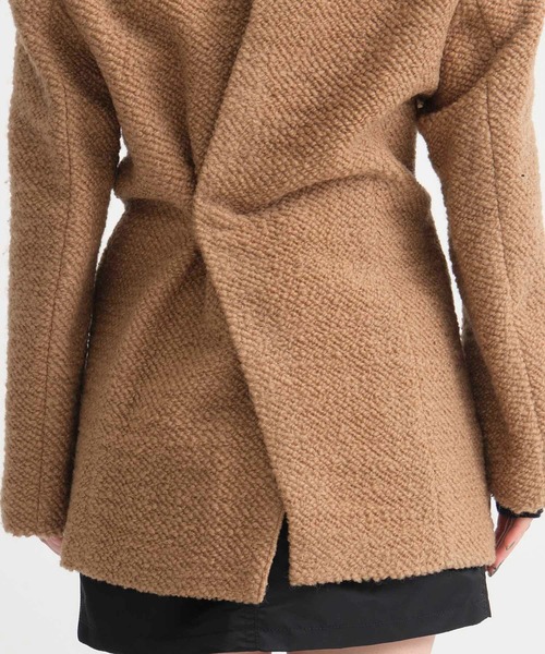 昨年購入‼️STUDIOUS ショートコートFreeサイズ　定価55,000円‼️ STUDIOUS ピーコート pコート 「STUDIOUS/ステュディオス」ロー