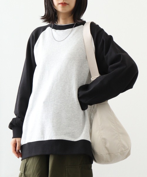 atONE（アットワン） スマホショルダー トレーナー スウェット 裏起毛