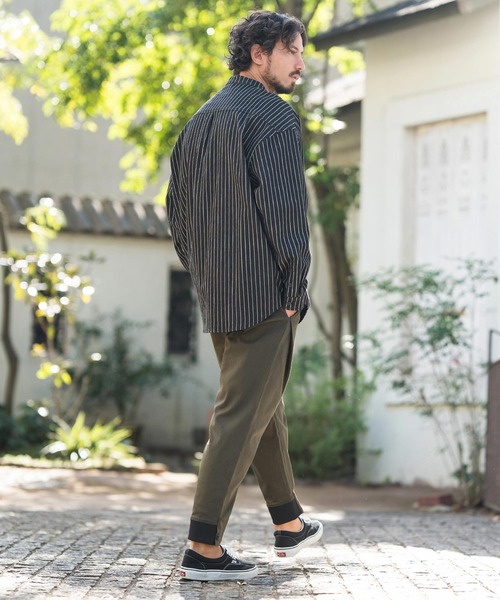 CAMBIO パンツ mp11825- Hem Adjuster Stretch Color Tapered