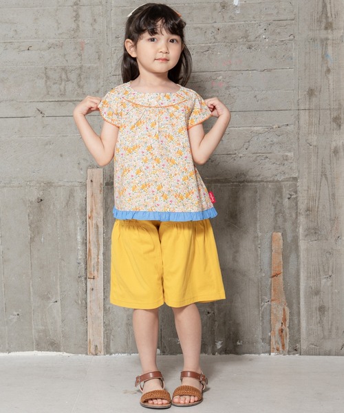 りょくみフレンズ半袖Tシャツ Lサイズ ピンク ＆ ブルー Mサイズ 2枚セット miniministore 半袖Tシャツレディース 夏 ロゴ 韓国風