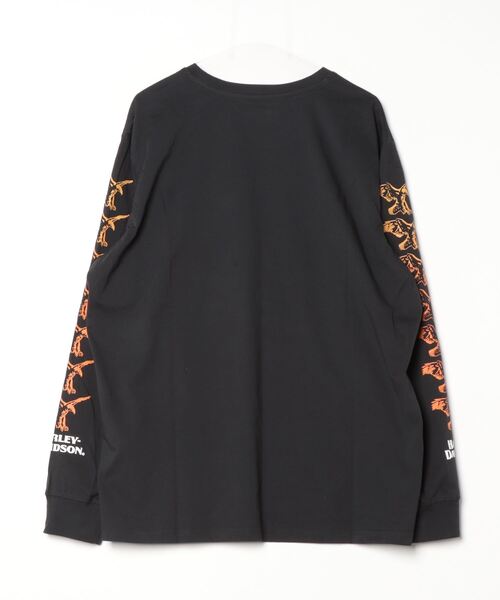 Harley Davidson tシャツ ライジングイーグルロングスリーブT