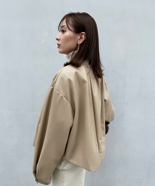 anuans」 ジャケット FREE ベージュ レディース : 81240839 : ZOZOTOWN  