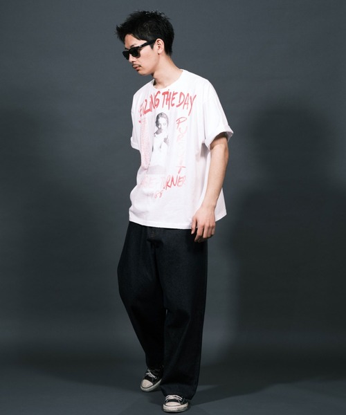【2枚セット、タグあり】ティンカーベルTシャツ　ユニセックス Discoat tシャツ 「WEB限定」ピグメントカープリントTシャツ
