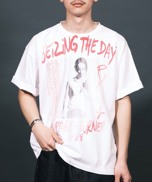 【2枚セット、タグあり】ティンカーベルTシャツ　ユニセックス Discoat tシャツ 「WEB限定」ピグメントカープリントTシャツ