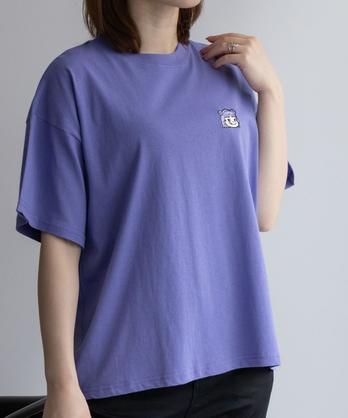 tシャツ ワンポイント刺繍Tシャツ(WEB限定カラーあり) レディース WEB限定】ワンポイント刺繍半袖Tシャツ《ユニセックス》（T