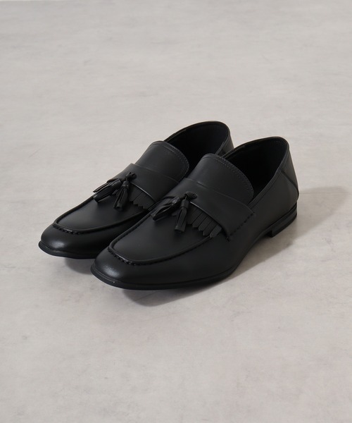 AAA+（サンエープラス） ローファー 踵が踏める コインローファー