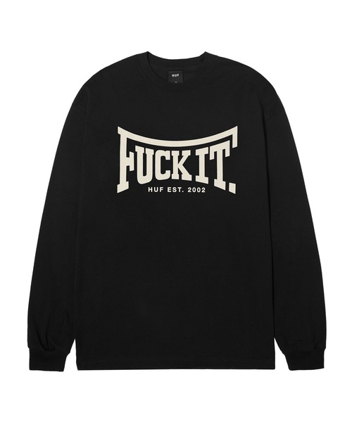 HUF tシャツ THROWING HANDS LS TEE / ハフ ロングスリーブT