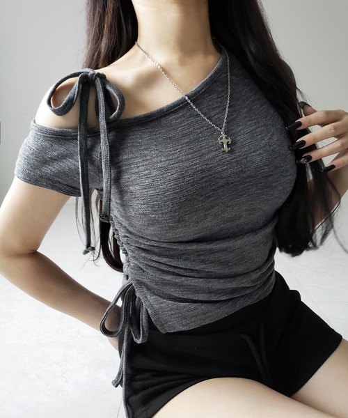 me+em select（ミームセレクト） tシャツ 「 3color 」ストラップ