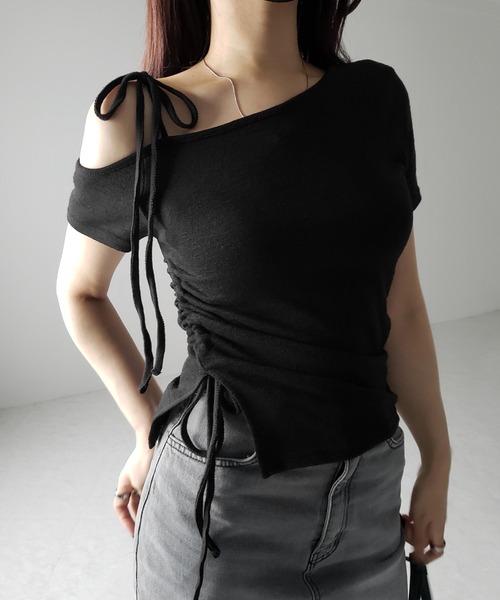 me+em select（ミームセレクト） tシャツ 「 3color 」ストラップ