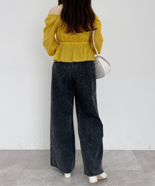 定価2.3万✨ セオリー フロントスリットブラウス 洗える 近年