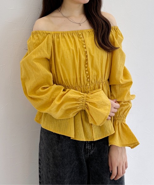 定価2.3万✨ セオリー フロントスリットブラウス 洗える 近年モデル Heather ブラウス シャツ フロントスリットブラウス 141584