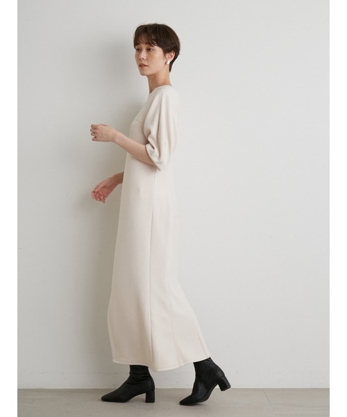 emmi」 半袖ワンピース ONE SIZE ブラウン レディース : 85542839 