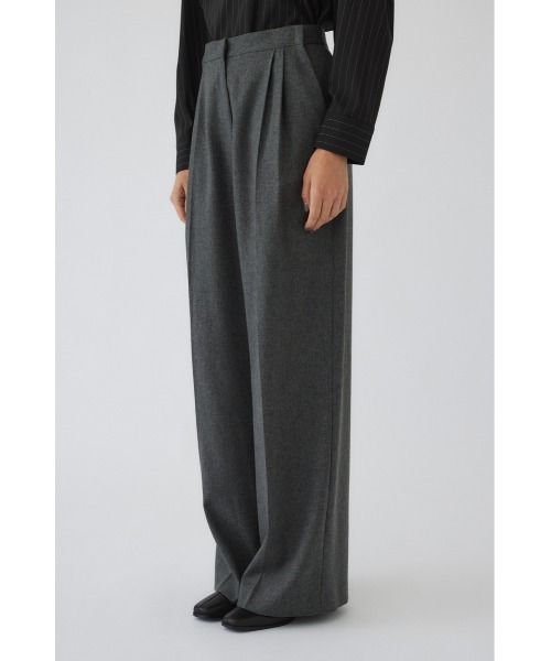 RIM.ARK スラックス パンツ Move belt tuck PT ムーブベルトタック