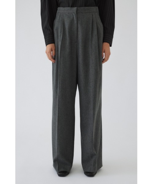 RIM.ARK スラックス パンツ Move belt tuck PT ムーブベルトタック