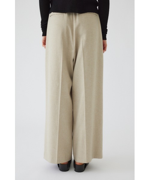 RIM.ARK スラックス パンツ Move belt tuck PT ムーブベルトタック