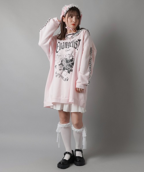 SPINNS ヘアクリップ リボンレース ヘッドドレス : ZOZOTOWN
