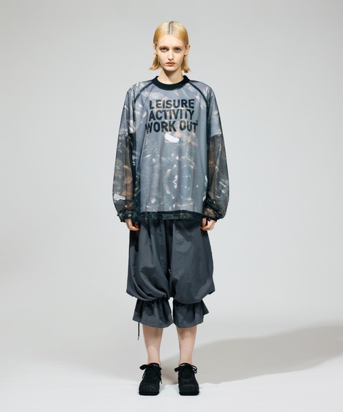 NON TOKYO 花柄プリント Tシャツ フリーサイズ 半袖 ユニセックス 301-shop_dt8017-w
