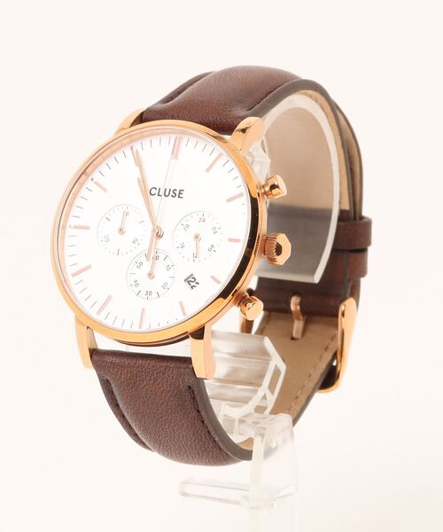 CLUSE 腕時計 「CLUSE/クルース」アラヴィスクロノ レザー