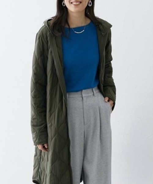 slattgir（スラットジール） ダッフルコート コート 高身長 吸湿発熱中