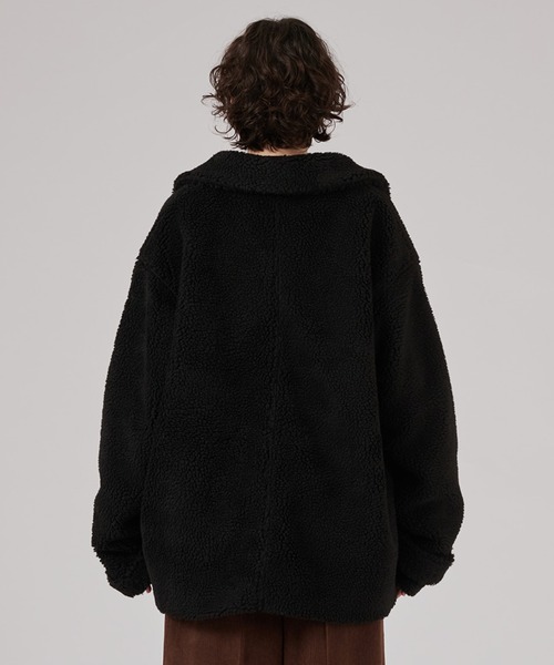 ボントン　ボアジャケット ONCILY ブルゾン アウター VOLUME BOA BLOUSON / ボリュームボア