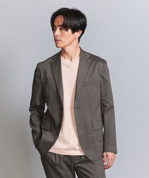 ユナイテッドアローズ　東レ/TORAY ドライ ポリエステル ジャケット BEAUTY＆YOUTH UNITED ARROWS ジャケット テーラードジャケット