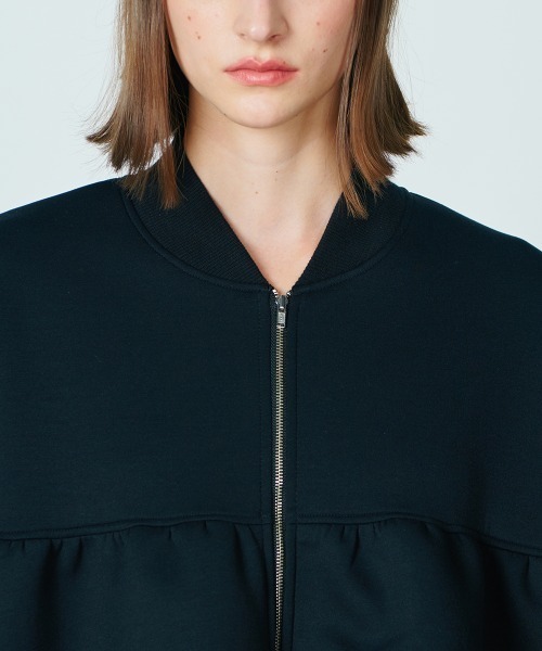 Sov. ブルゾン アウター NOモノフィラフリルブルゾン レディース