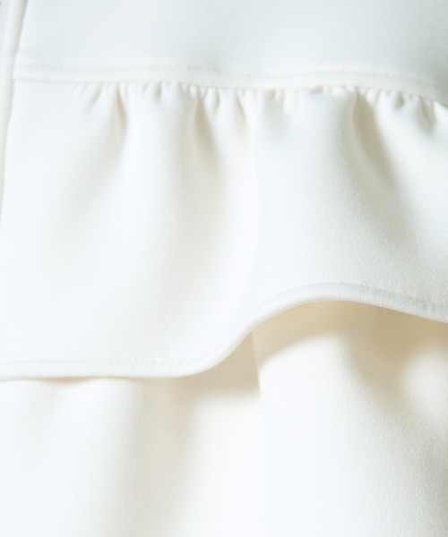 Sov. ブルゾン アウター NOモノフィラフリルブルゾン レディース