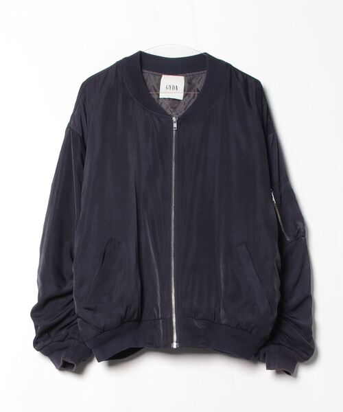 ジャケット・アウター GYDA m GYDA（ジェイダ） ブルゾン FREE ブラック レディース : ZOZOTOWN