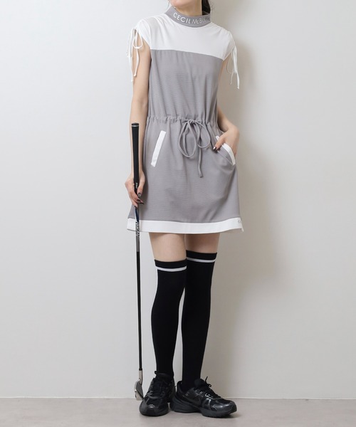 CECIL McBEE（セシルマクビー） ワンピース バイカラーワンピース