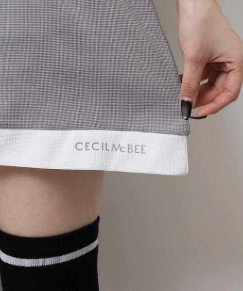 CECIL McBEE（セシルマクビー） ワンピース バイカラーワンピース