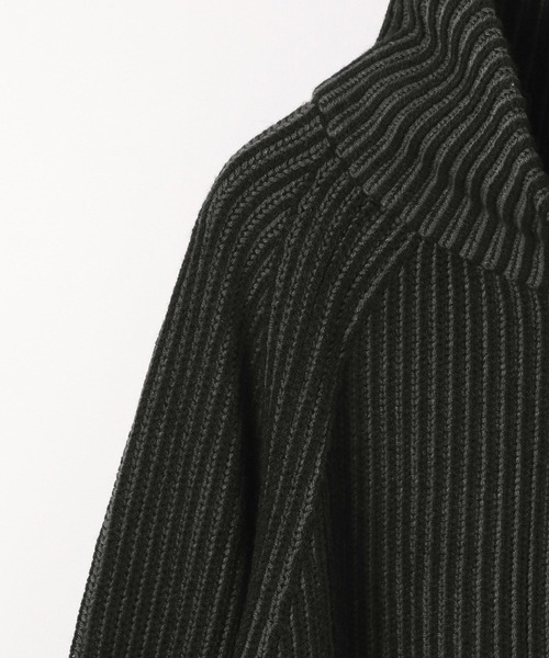 「LEPSIM」 ニットカーディガン FREE ブルー レディース_画像4