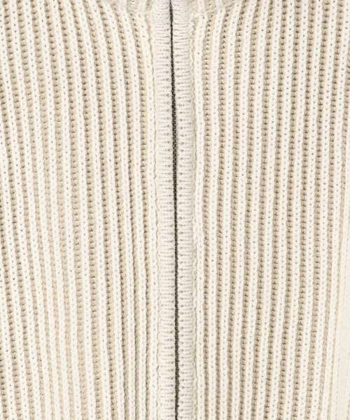 「LEPSIM」 ニットカーディガン FREE ブルー レディース_画像9